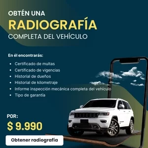 Radiografía de vehículo